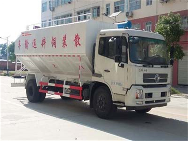 東風(fēng)天錦20立方散裝飼料運輸車